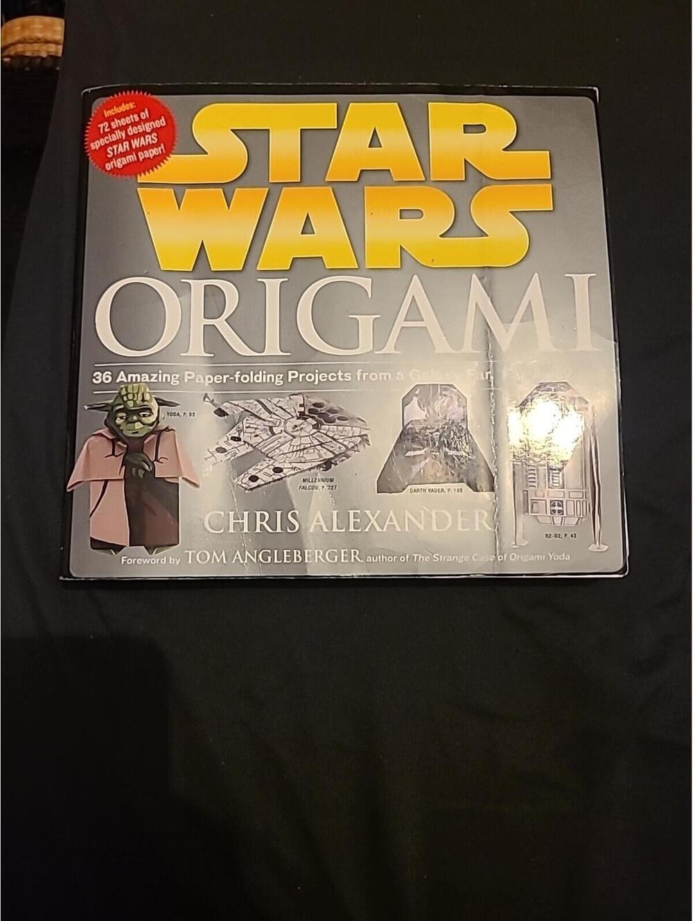Star Wars Origami Book With 36 Paper Folding Projects